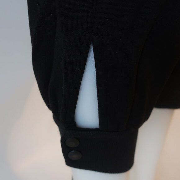 Womens The Range Black Elastic Drawstring Waist Cropped Jogger Sweatpants L - Picture 6 of 13